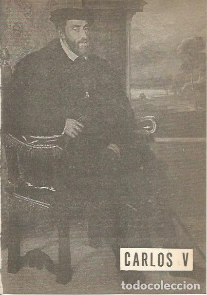 Postcards: LAMINA 24256: Carlos V - Carmi&ntilde;a Verdejo