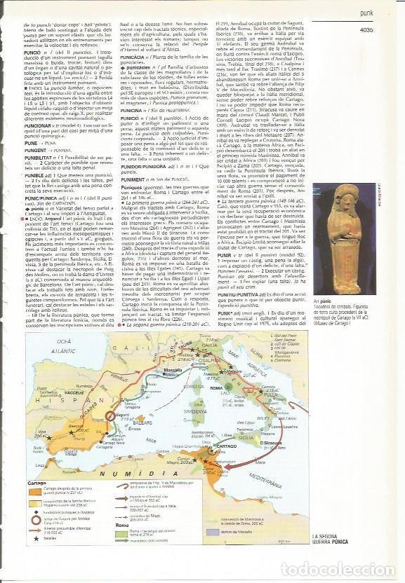 Postcards: LAMINA 24518: Mapa de la Segunda Guerra Punica - VVAA