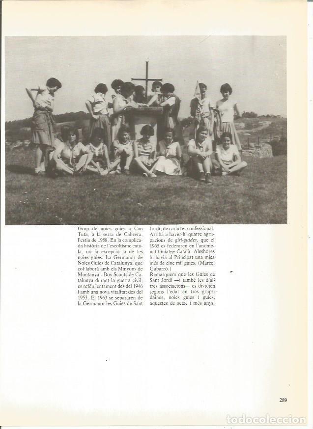 Cartoline: LAMINA 24015: Chicas guia en Can Tuta, Cabrera. 1958 - Edmon Valles