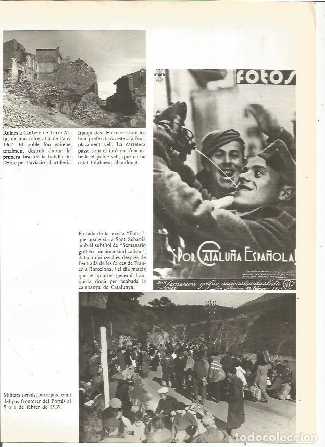 Postales: LAMINA 23888: Ruinas de Corbera de Terra Alta y militares en Portus en febrero 1939 - Edmon Valles