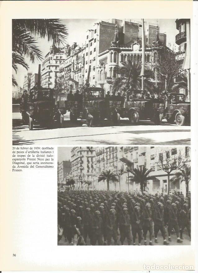 Postales: LAMINA 23893: Desfile de artiulleria de Italia y de la Frecce Nere por la Diagonal de Barcelona 20 f