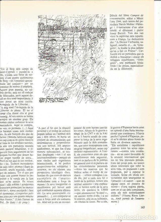 Postales: LAMINA 23956: Dibujo de Josep Bartoli del libro Campos de Concentracion. 1944 - Edmon Valles
