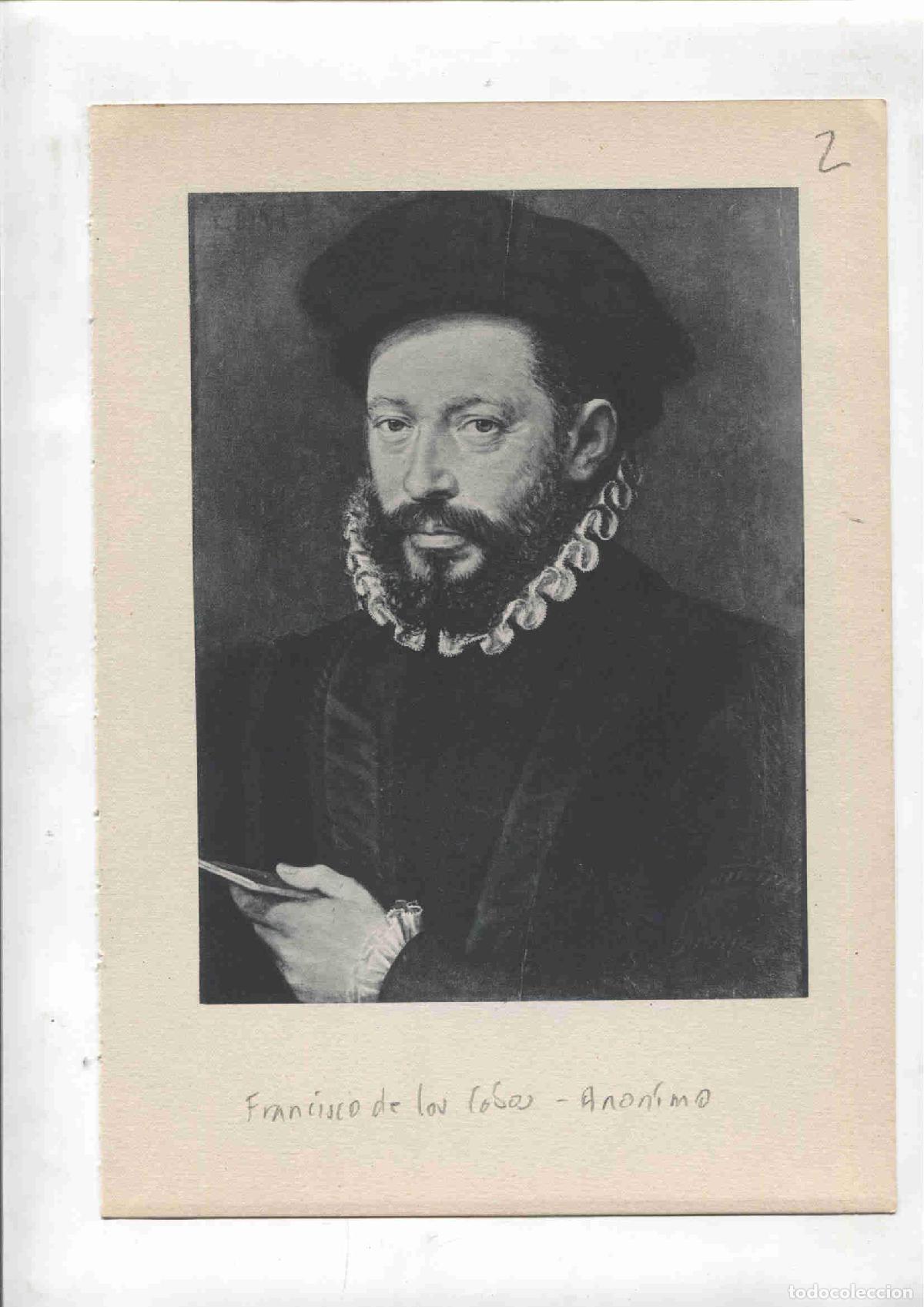Postales: Lamina 02: Francisco de los Cobos (autoretrato) y Dama con ni&ntilde;os (Parmigiano)