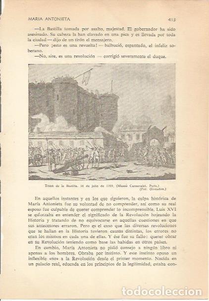 Postales: LAMINA 24239: Toma de la Bastilla - Carmi&ntilde;a Verdejo