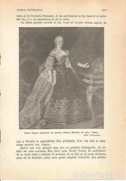 Postales: LAMINA 24229: Maria Teresa de Austria - Carmi&ntilde;a Verdejo