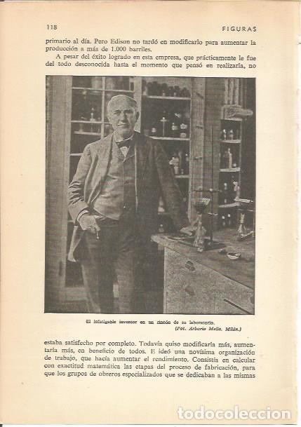 Cartoline: LAMINA 24157: Edison en su laboratorio - Carmi&ntilde;a Verdejo