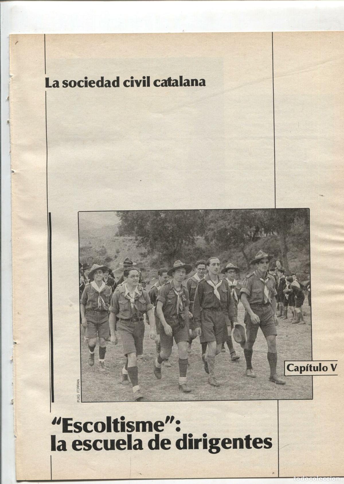 Postkarten: La Vanguardia: La sociedad civil catalana fasciculo 05: Escoltisme, la escuela de dirigentes - Vario