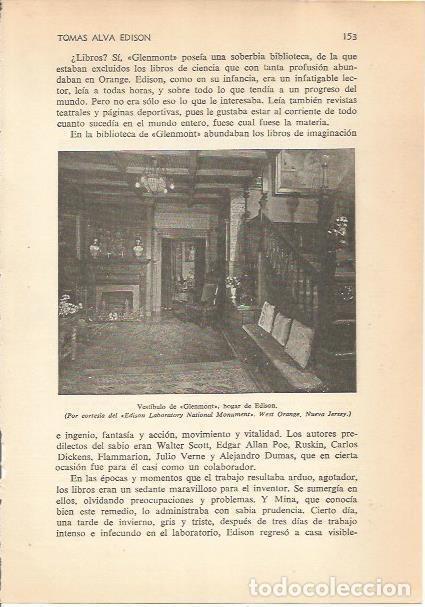 Postkarten: LAMINA 24171: Vestibulo de la casa de Edison - Carmi&ntilde;a Verdejo