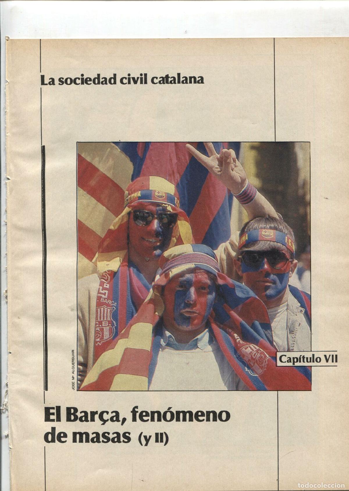 Cartes Postales: La Vanguardia: La sociedad civil catalana fasciculo 07: El Bar&ccedil;a, fenomeno de masas (II) - Varios