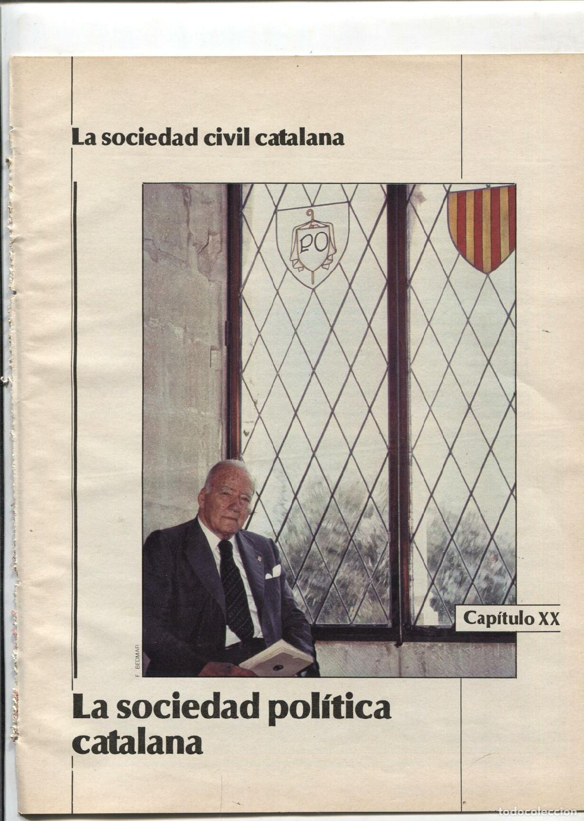Cartes Postales: La Vanguardia: La sociedad civil catalana fasciculo 20: La sociedad politica catalana - Varios