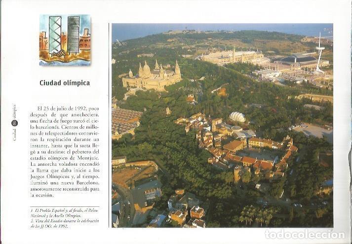 Postkarten: LAMINA 24115: Vista aerea de Montjuic. Barcelona - Llatzer Moix