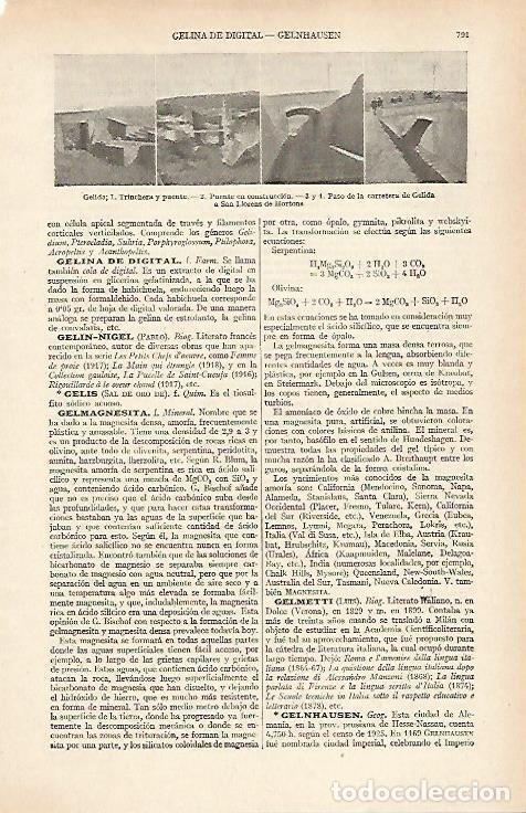 Postcards: LAMINA ESPASA 16145: Vistas de Gelida Barcelona - Varios