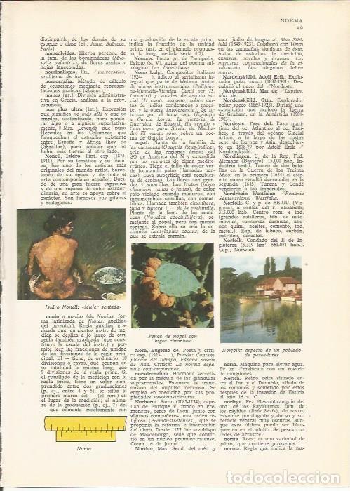 Cartes Postales: LAMINA 24769: Mujer sentada, por I. Nonelly poblado de pescadores en Norfolk - VVAA