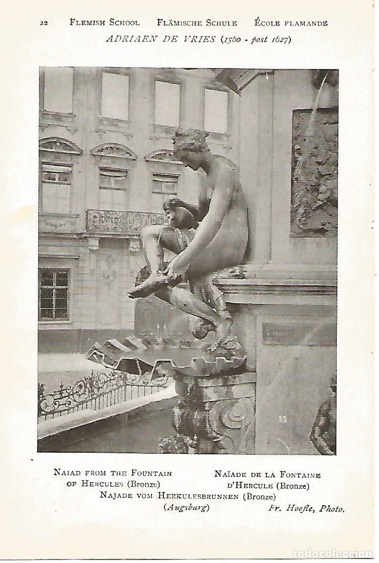 Cartes Postales: Lamina 579: ESCUELA FRANCESA. Cuatro figuras decorativas - Varios