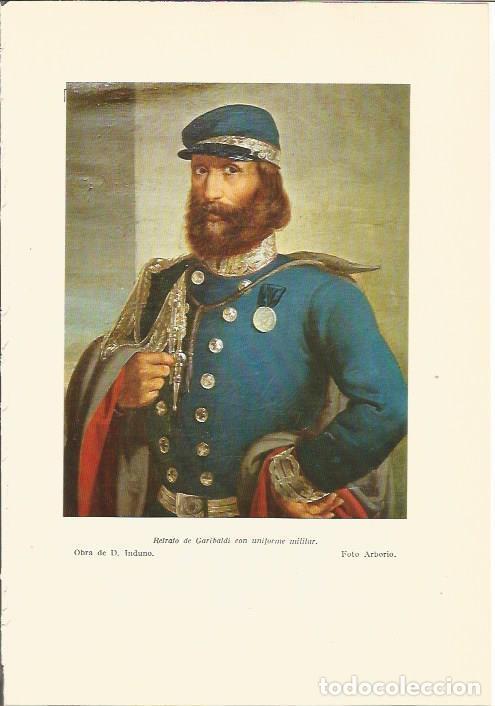 Cartoline: LAMINA 24618: Garibaldi, por D. Induno - Martin de Piquer
