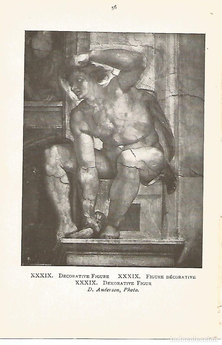 Cartes Postales: Lamina 953: MIGUEL ANGEL. Figura decorativa - Varios