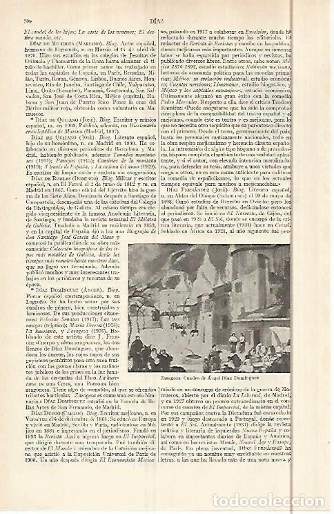 Cartoline: LAMINA ESPASA 29578: Zaragoza por A. Diaz Dominguez - Varios