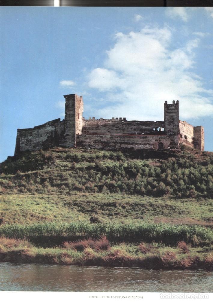 Postkarten: Lamina Castillos de Espa&ntilde;a: Castillo de Estepona (Malaga) - Varios