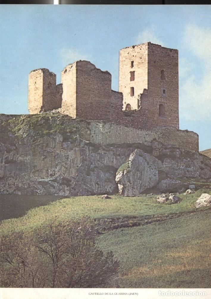 Cartes Postales: Lamina Castillos de Espa&ntilde;a: Castillo de La Guardia (Jaen) - Varios