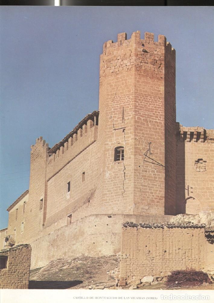 Postales: Lamina Castillos de Espa&ntilde;a: Castillo de Monteagudo de las Vicarias (Soria) - Varios