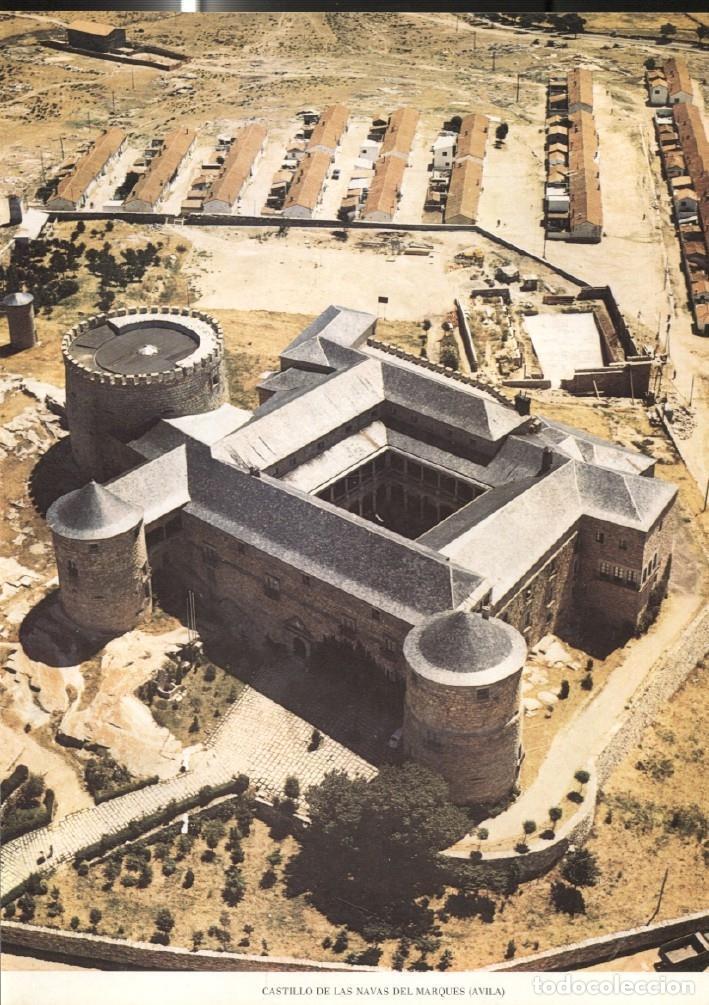 Cartes Postales: Lamina Castillos de Espa&ntilde;a: Castillo de Las Navas del Marques (Avila) - Varios