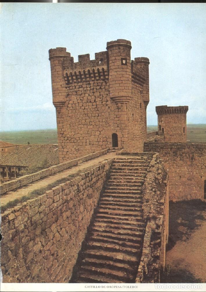 Postcards: Lamina Castillos de Espa&ntilde;a: Castillo de Oropesa (Toledo) - Varios