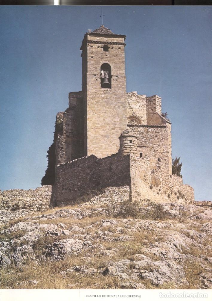 Postcards: Lamina Castillos de Espa&ntilde;a: Castillo de Benabarre (Huesca) - Varios