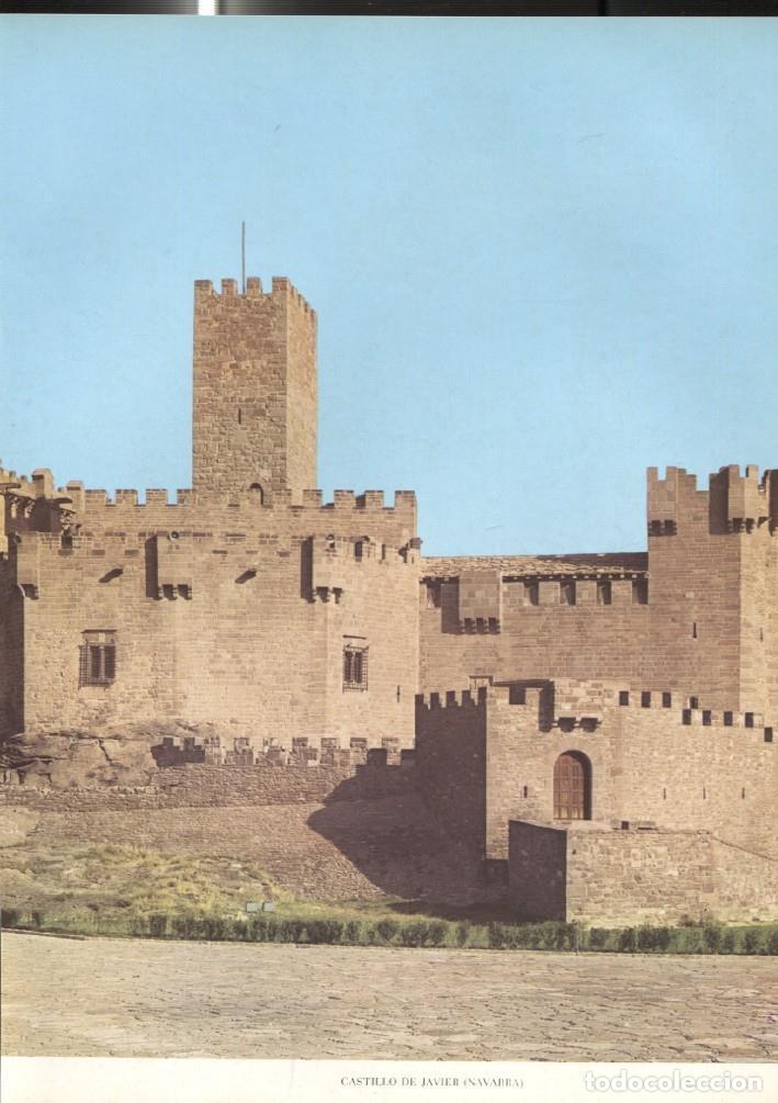 Postcards: Lamina Castillos de Espa&ntilde;a: Castillo de Javier (Navarra) - Varios