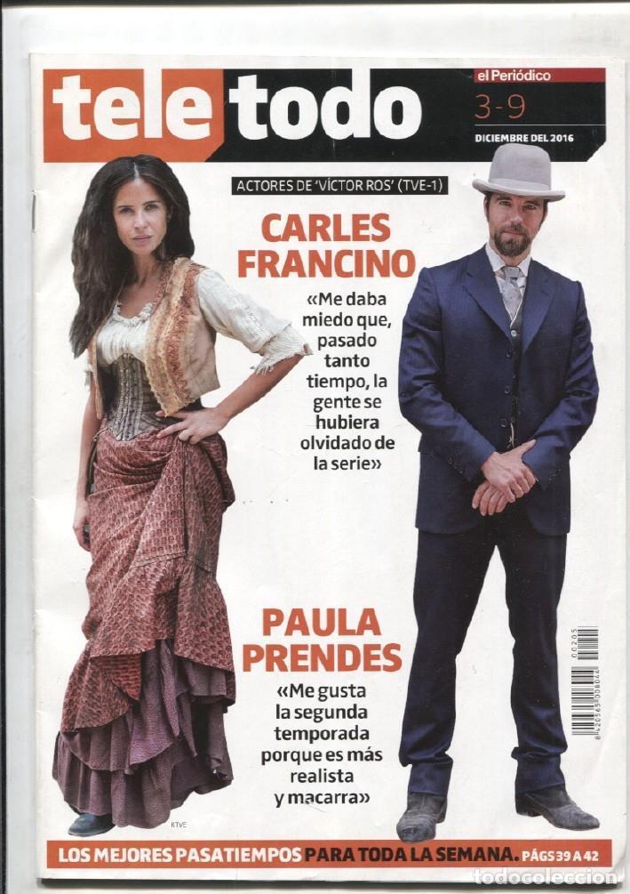 Postcards: Teletodo diciembre 2016: Carles Francino, Paula Prendes - Varios