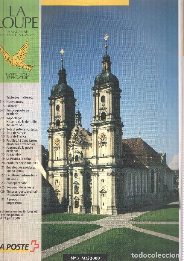 Postcards: La Loupe. Le magazine des amis de timbres Timbres-Poste et philatelie num. 03 - NULL