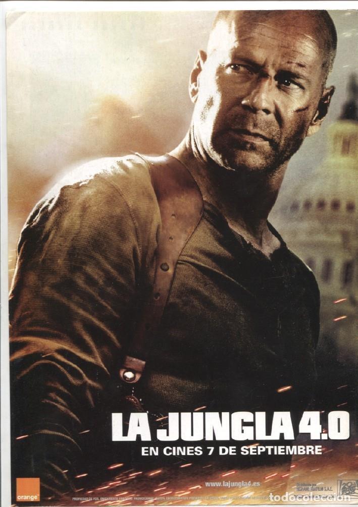 Postcards: Caratula cine: La Jungla 4.0 - Varios