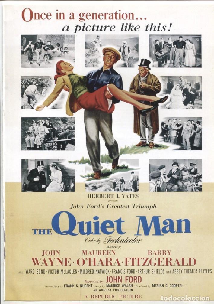 Postcards: Caratula cine: El hombre tranquilo (The Quiet Man) - Varios