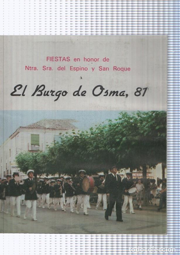Postkarten: El Burgo de Osma num. 81: Fiestas en honor de Ntra. Sra. del Espino y San Roque - NULL