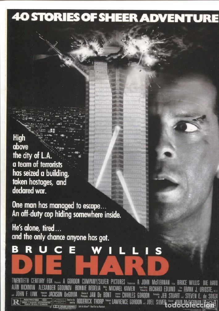 Postales: Caratula cine: Die Hard - Varios - Foto 1