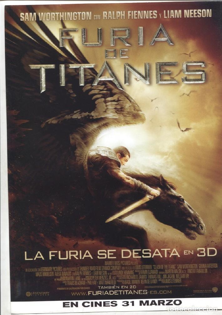 Postkarten: Caratula cine: Furia de titanes - Varios
