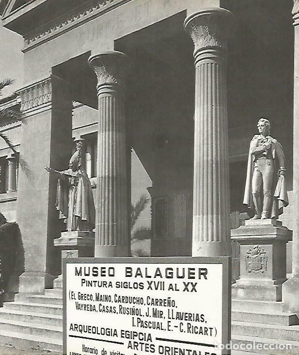 Cartes Postales: LAMINA 4392-32: Museo Balaguer en Vilanova i la Geltru, Barcelona - Josep Pla