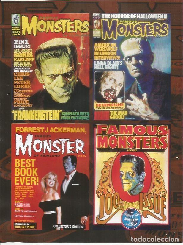 Postkarten: LAMINA 24946: Portadas de Monsters, revista de Forrest J Ackerman - John Landis