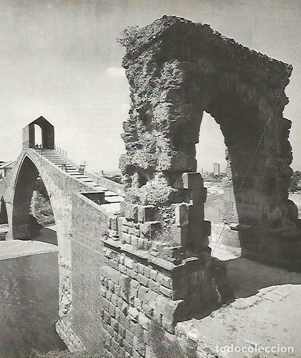 Cartoline: LAMINA 4392-66: Puente del Diablo en Martorell, Barcelona - Josep Pla