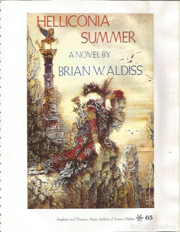 Cartes Postales: LAMINA 24943: Portada de Helliconia Summer de Brian W. Aldiss - John Landis