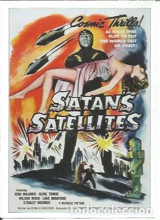 Postales: Miniposter 0617: Satans Satellites - Varios - Foto 1