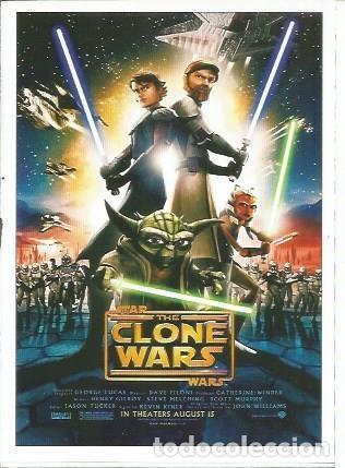 Postales: Miniposter 0962: Star Wars:The clone wars - Varios