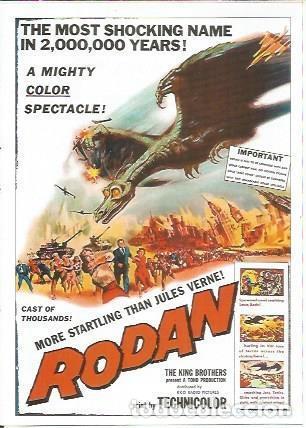 Cartes Postales: Miniposter 0995: Rodan, los hijos del volcan - Varios