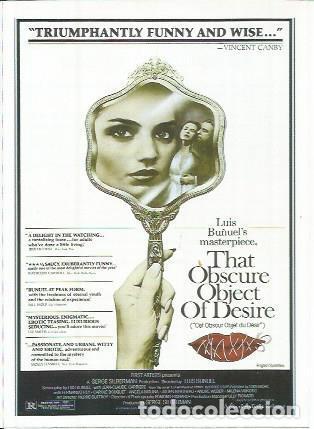 Postales: Miniposter 0821: Ese oscuro objeto del deseo - Varios - Foto 1