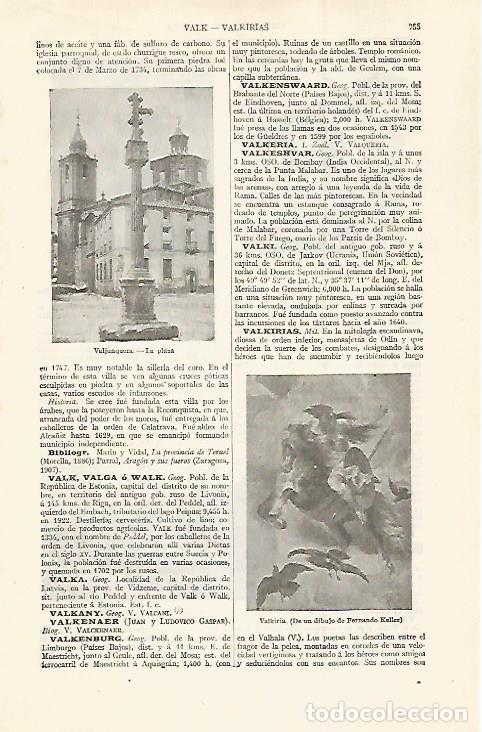 Cartoline: LAMINA ESPASA 30050: Plaza de Valjunquera Teruel - Varios