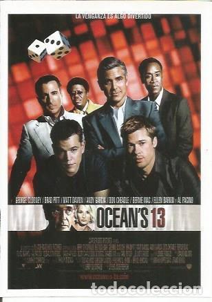 Postales: Miniposter 0157:Oceans thirteen - Varios - Foto 1