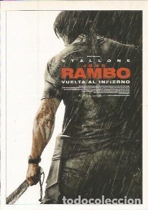 Postales: Miniposter 0439: John Rambo - Varios - Foto 1
