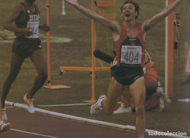 Postcards: Poster La Vanguardia Barcelona 92 numero 15: Fermin Cacho - Varios