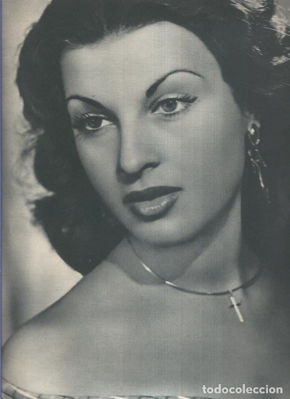Postales: Poster Ficha de Silvana Pampanini - Varios