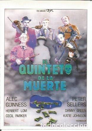 Postales: Miniposter 0094: El quinteto de la muerte - Varios