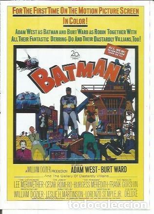 Postales: Miniposter 0313: Batman - Varios - Foto 1